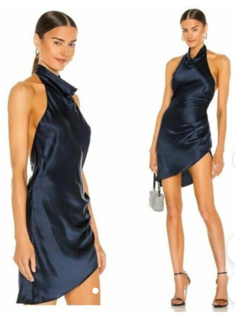 Amanda Uprichard Samba Dress in Ink / Navy